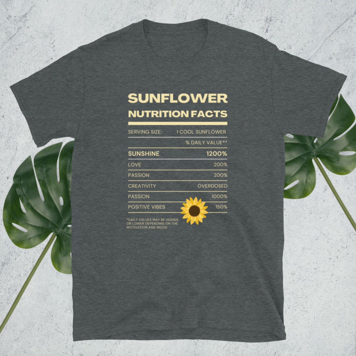Sunflower Nutritional Unisex T-Shirt