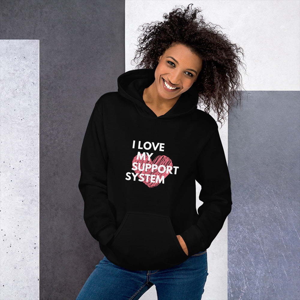 Support System Unisex Hoodie